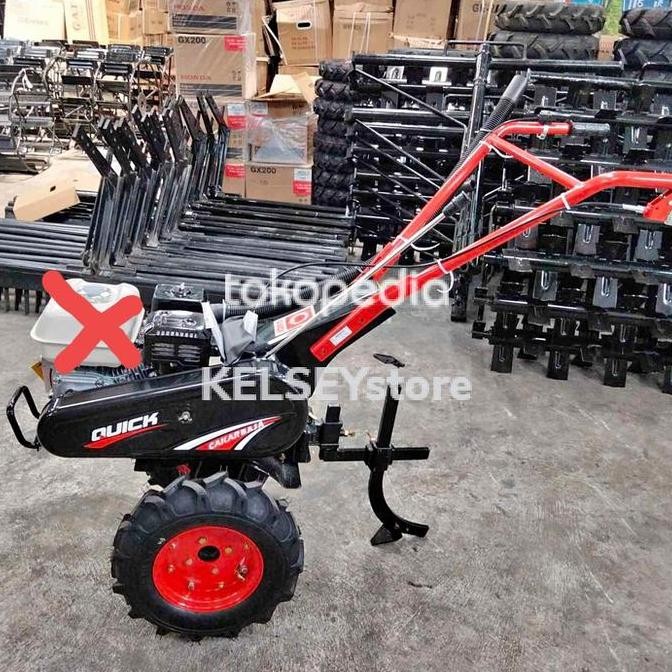 langsung order saja] Cultivator Traktor Mini Quick Cakar Baja / Tanpa mesin penggerak