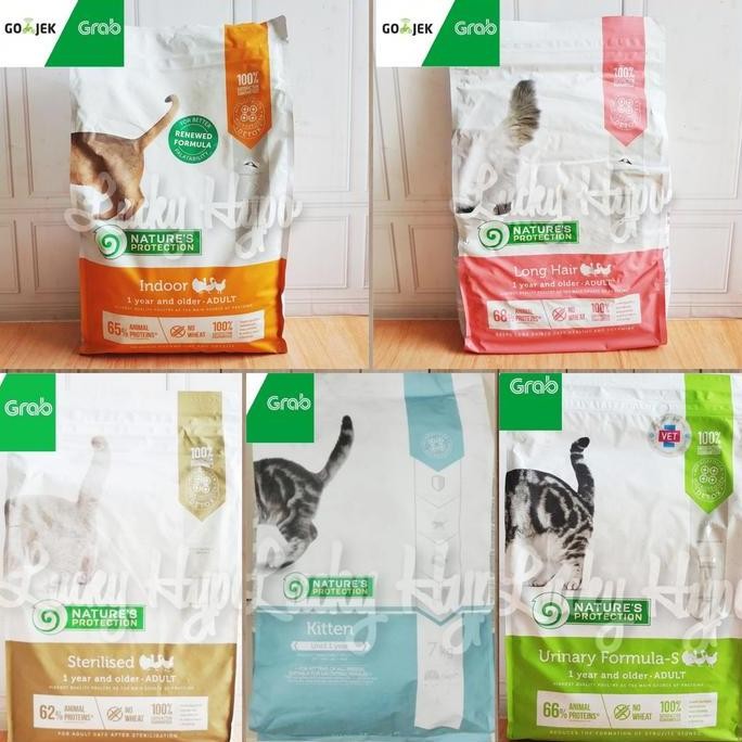 GOJEK Natures Protection Cat Food 7kg Kitten Persian Indoor Urinary