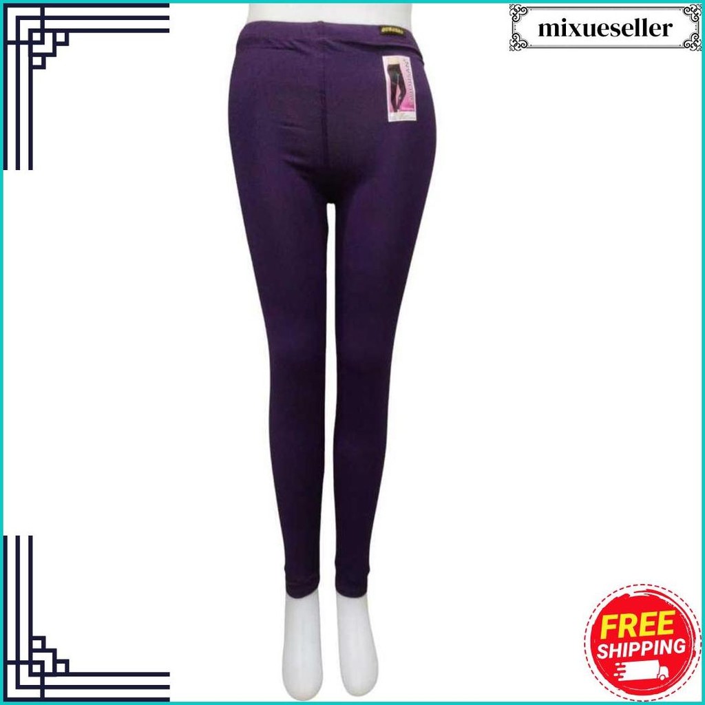 Celana Leging Dewasa Panjang Merek Guojisan Bahan Katun Spandek Impor Uk Std - Jumbo Bisa Cod