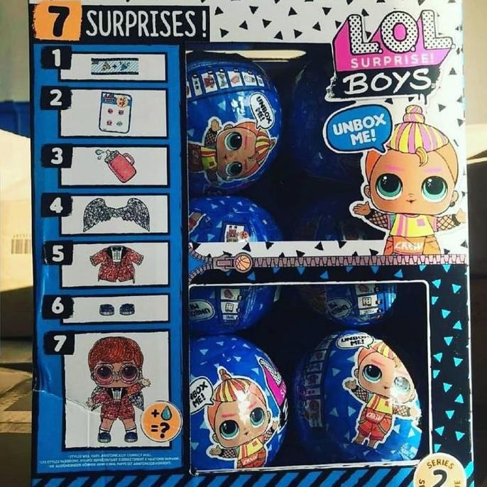 TERBARU - LOL SURPRISE BOYS - LOL SURPRISE BOY SERIES 2 HASBRO