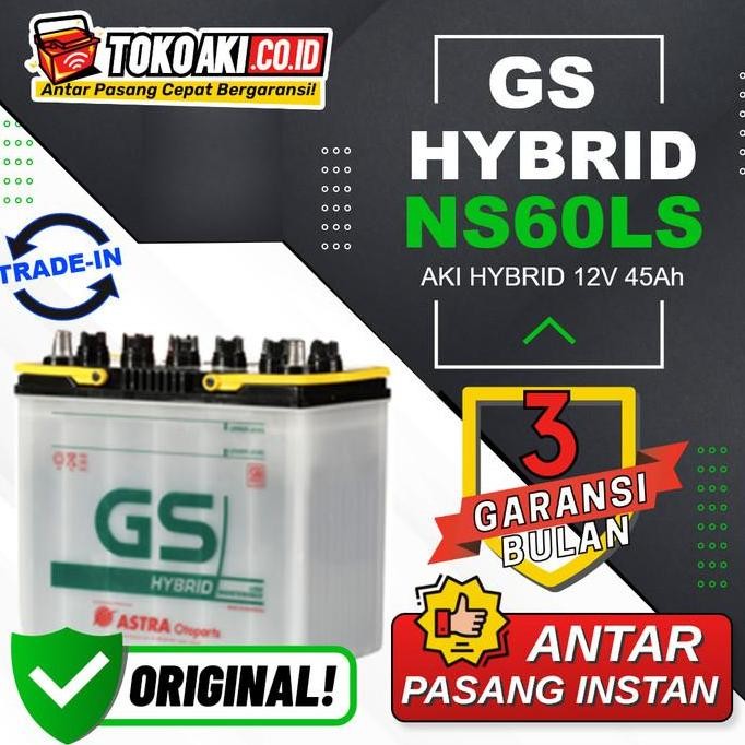 Aki Wuling Confero - GS Astra Hybrid NS60LS / 46B24LS - 2V 4Ah