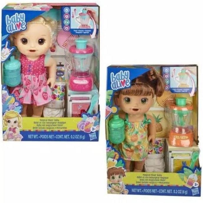 PROMO - Baby Alive Magical Mixer Strawberry Blonde Baby Doll