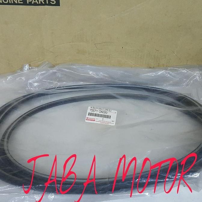 Karet kaca belakang soluna GLI-Lis kaca belakang soluna GLi orinal