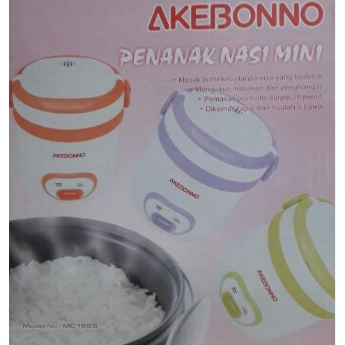 PROMO DISKON - Akebono - Rice Cooker Mini MC688