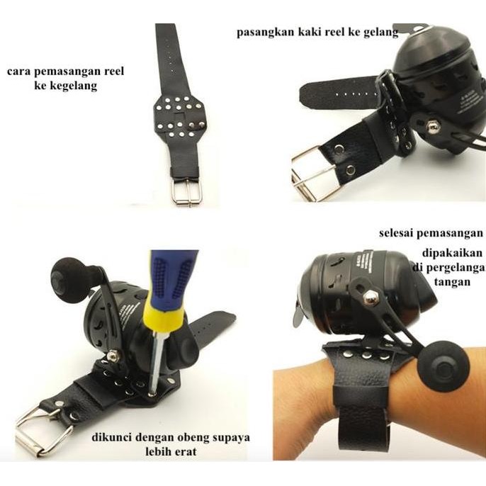 GULUNGAN  REEL KETAPEL IKAN PASER IKAN PANAH IKAN