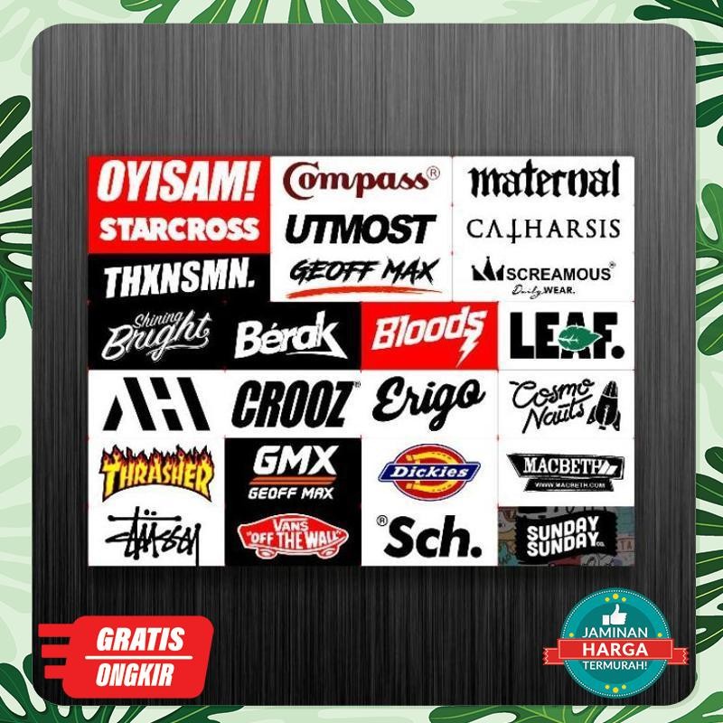 

Promo Terbaru Stiker Distro / Sticker Clothing / Jackcloth / Hypebeast Vynil Doff Jeruk Viral Kekinian Terbaru 2025 ZL-81