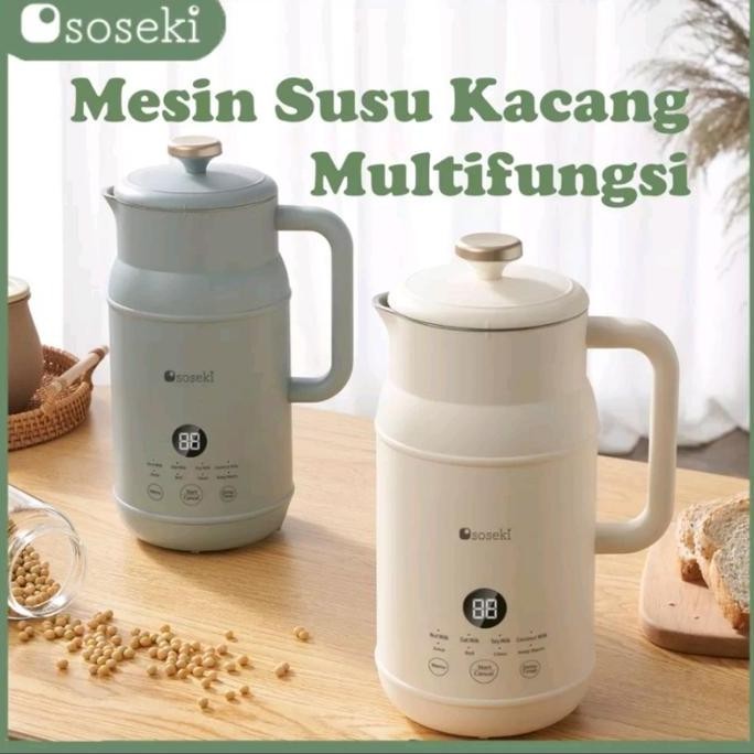TERLARIS - SOSEKI SOYMILK MAKER / BLENDER, MESIN SUSU KACANG, MULTIFUNGSI 000ml