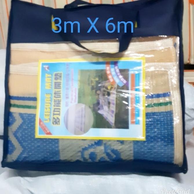 PROMO - Tiker lipat x6m - Tiker Jepang - Tiker gulung plastik - Tikar lantai