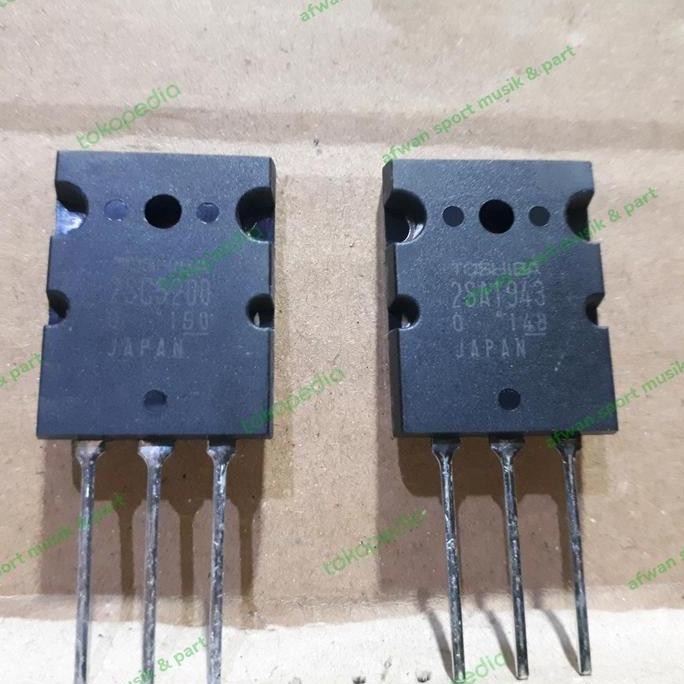 Transistor 2SA 1943/2SC 5200 set original Japan