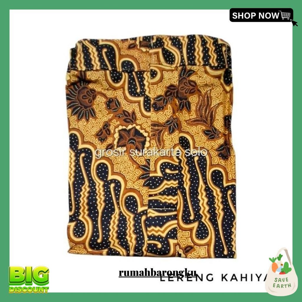 Rok Wiru Anak Tk/Sd / Rok Instan Wiru Jarik Anak / Rok Batik Wiru Instan Termurah Banget
