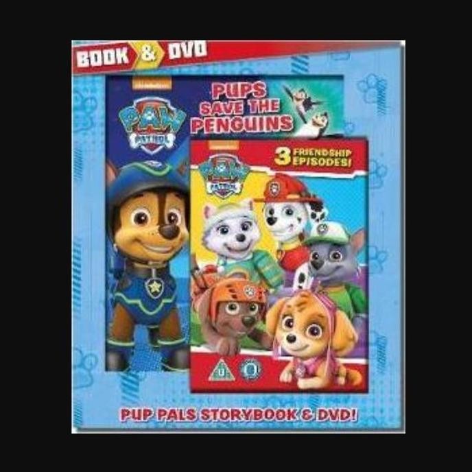 TERBARU Nickelodeon Paw Patrol Pup.Pals Storybook & dvd