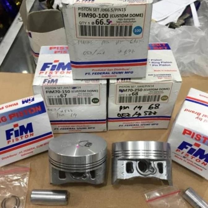 Ready Piston Seher Fim 66 66.5 67 67.5 68 Mm Pin 14 15