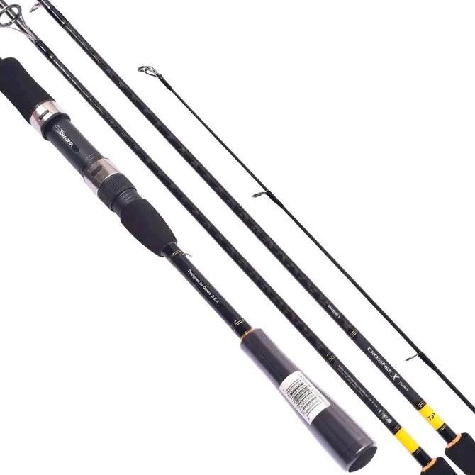Joran Daiwa CrossFire X | 2018 | Spinning | Baitcasting | Alat Pancing Daiwa Original