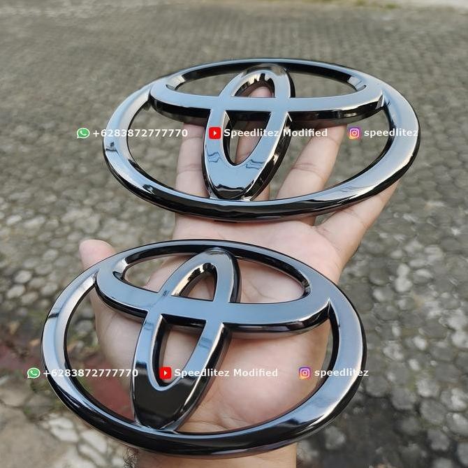 LOGO DEPAN BELAKANG FORTUNER FACELIFT - LOGO TOYOTA FORTUNER TRD Original