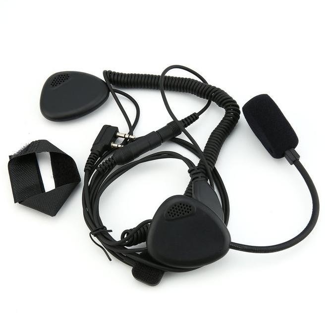 Upgrade Headset Finger PTT Motorcycle Helmet Headset MIC for KENWOOD Best