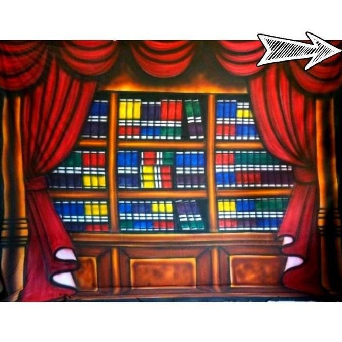 Wisuda Background Wisuda Rak Buku Sekolah