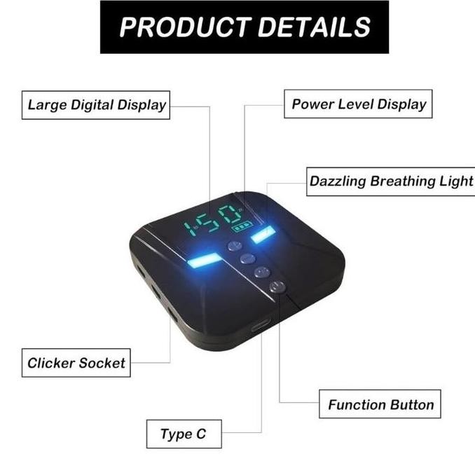 Alat Tap Tap Layar Auto Clicker Hp Dengan 2 Head Tap Penyesuaian Empat Kecepatan Untuk Mart Screen C