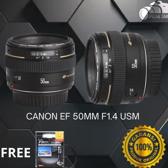 Canon Ef 50Mm F1.4 Usm / Lensa Ultrasonic Canon Ef 50Mm F1.4 Usm Allshop