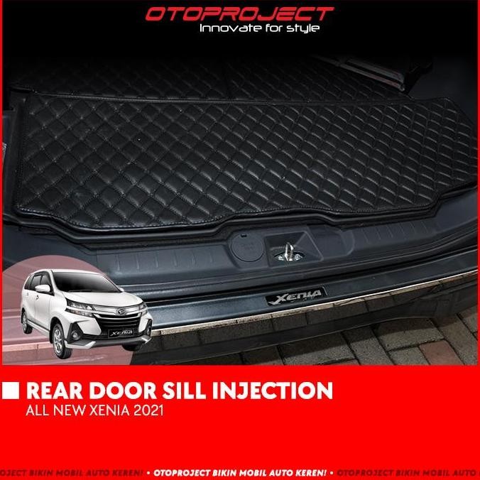 Otoproject - Rear Door Sill A.N Xenia 2022 Injection | Pelindung Pintu Bagasi Xenia 2022
