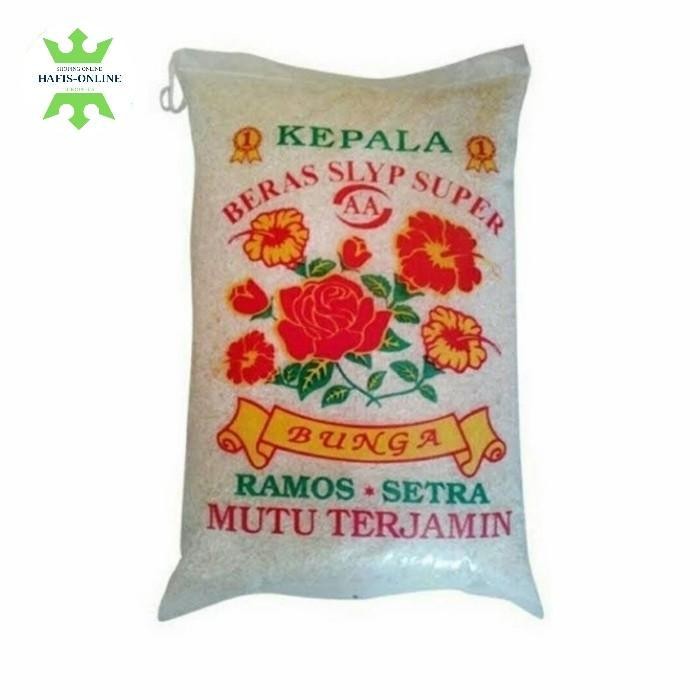 

LS beras ramos setra 5 kg cap bunga