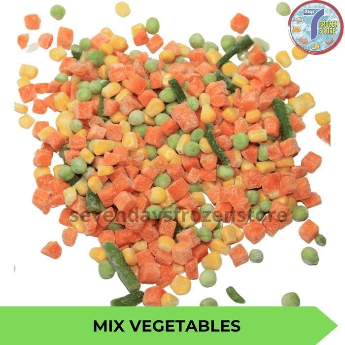 

LS Mix Vegetables | Sayuran Beku Frozen kemasan 1 kg