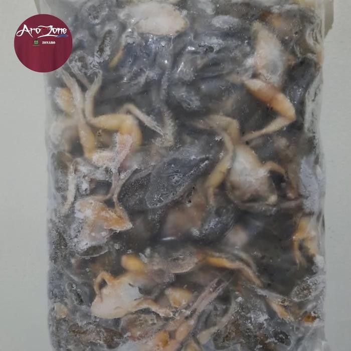 

LS Kodok beku/kodok froozen/pakan ikan hias/1 kg