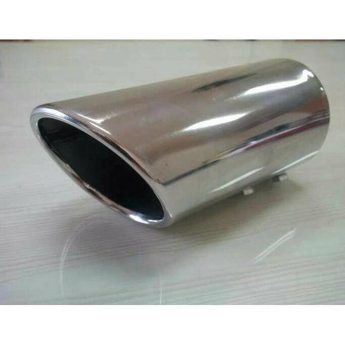 muffler miring / buntut knalpot mobil ertiga