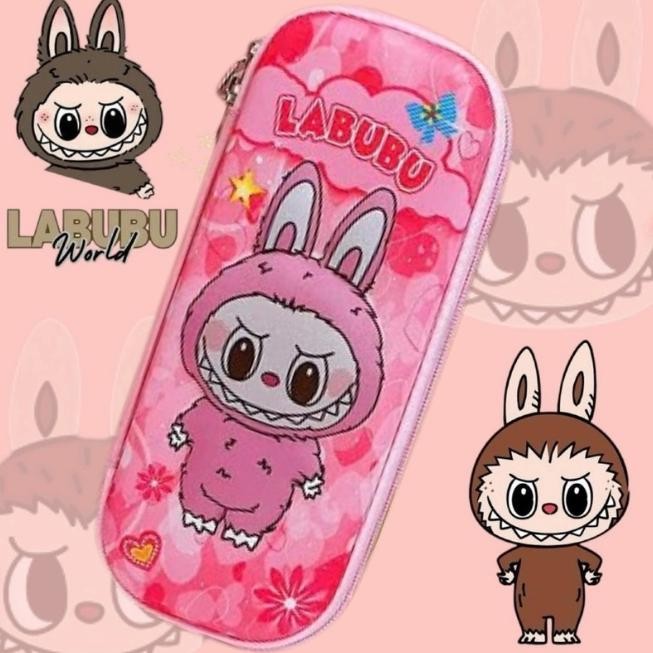 

Terbaik! Kotak Pensil 3D Timbul Karakter Labubu Tempat Penyimpanan Alat Tulis Anak Sekolah Impor Premium EVA .,