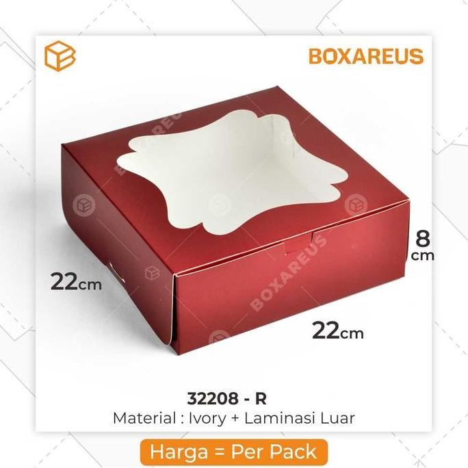 

TERLARIS - 2208 - Cakebox, dus, kotak, packaging, kotak kue