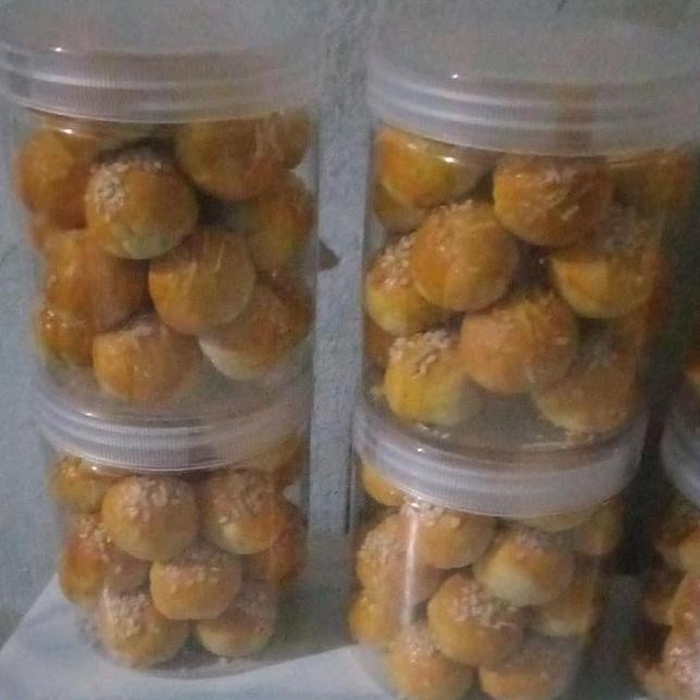 

Kue Nastar Topping Kejuwijenukuran Toples 600 Ml Cemilan Food