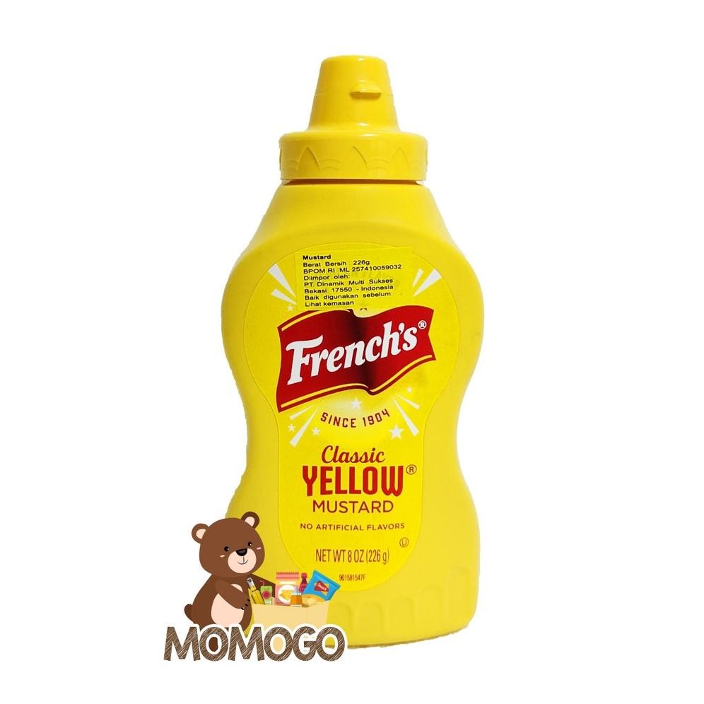

French'S Classic Yellow Mustard 8Oz Asli Usa