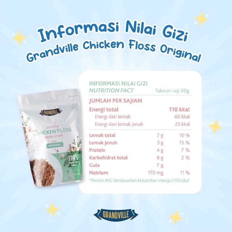 

Original Grandville Abon Sapi Ayam Ikan Fish Floss Original Spicy 100G Mpasi Bayi Crunchy Beef Chicken Abon Grand Ville Anak Anak Dewasa Cheddar Cheese