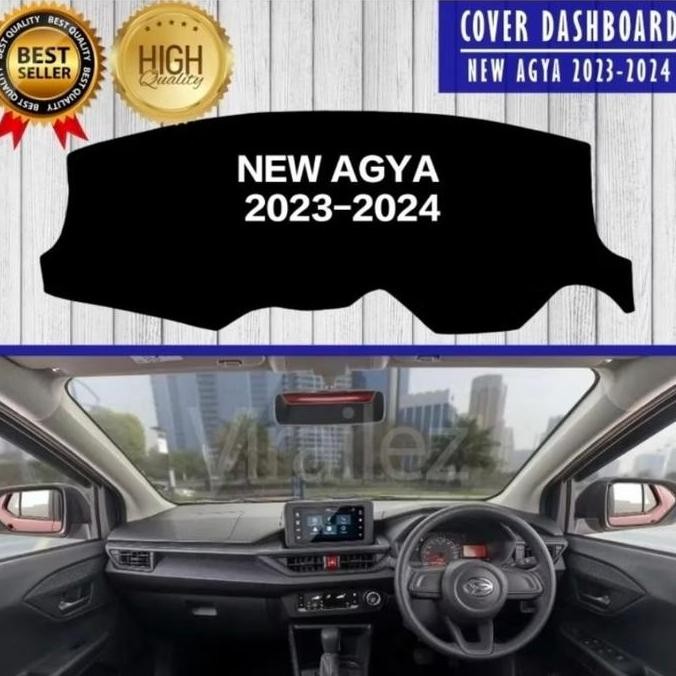 Cover Dashboard Mobil Alas Dasbor New Agya 2023-2024 Pelindung Dasbor Car