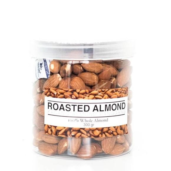 

Kacang Almond Panggang Roasted Almond 300 Gr