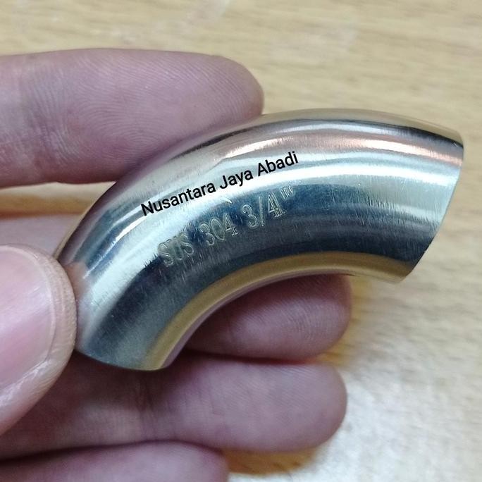 Elbow Sanitary Ss 304 3/4" - Foodgrade 19.05 Mm Diskon