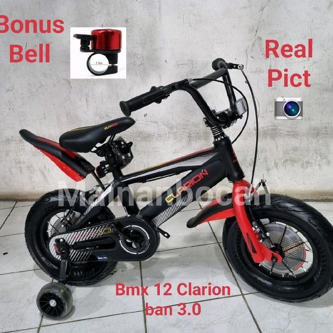 TERBARU - SEPEDA ANAK BMX 2 CLARION 80 ban .0 Sepeda anak cowo clarion 80