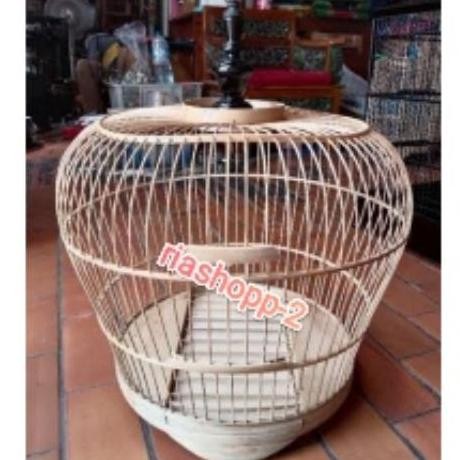 TERMURAH - sangkar kandang tekukur dan puter bambu terbaik