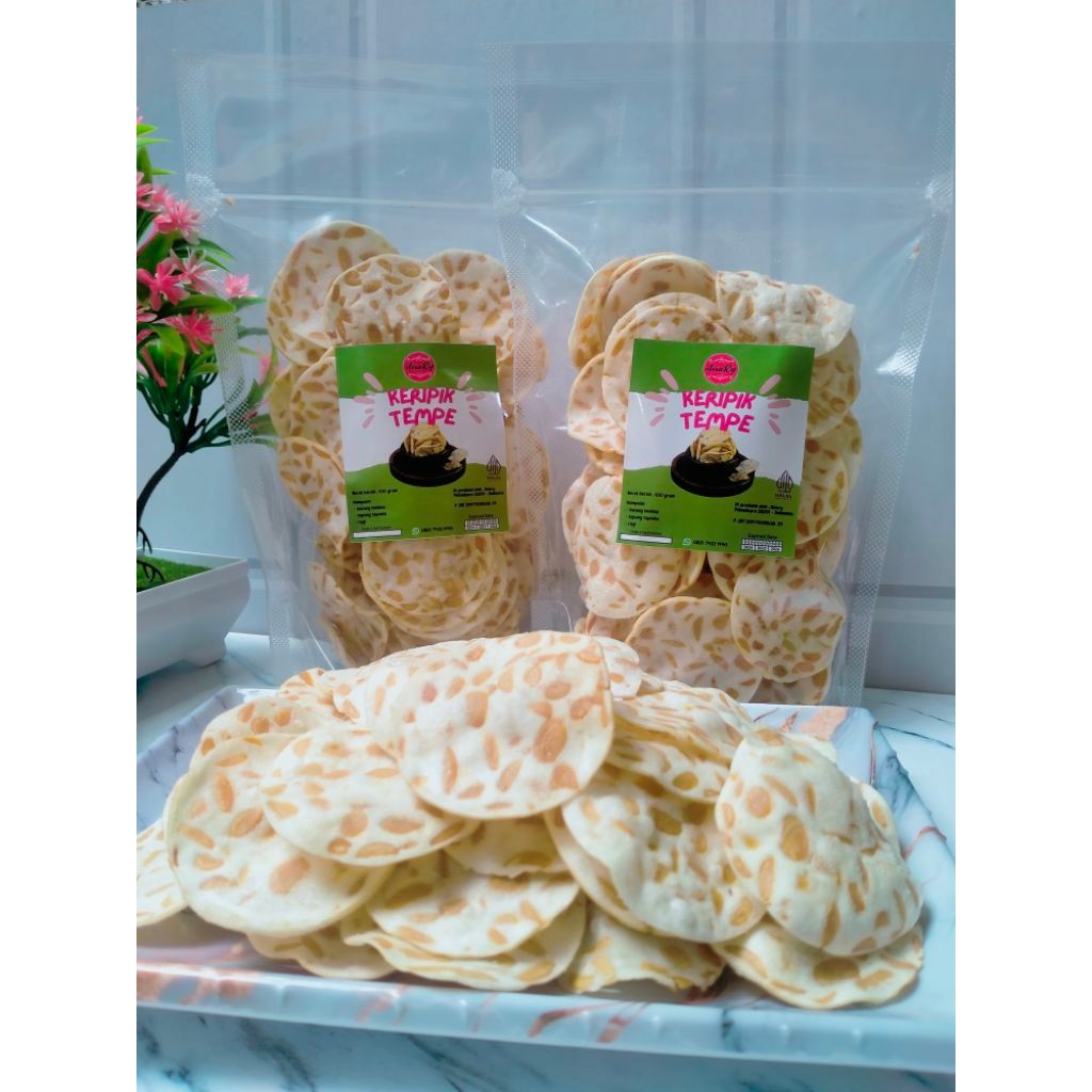 

Keripik tempe kemasan 500gram