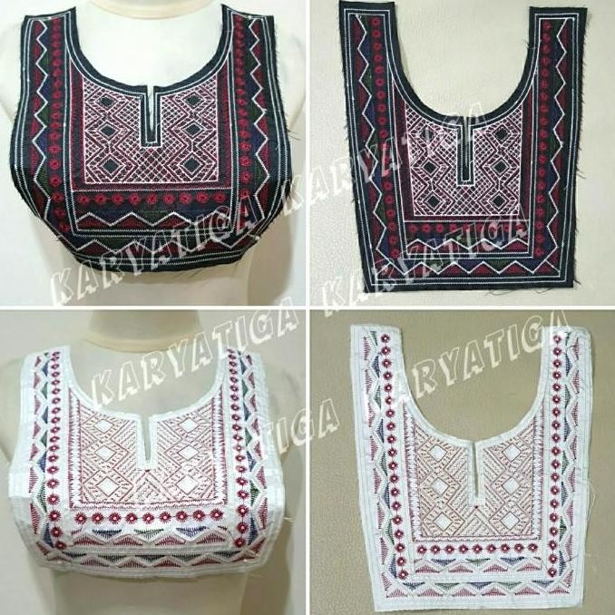 

^^^^^] Renda Bordir Kerah Etnik Motif Zig Zag (1 Pcs)