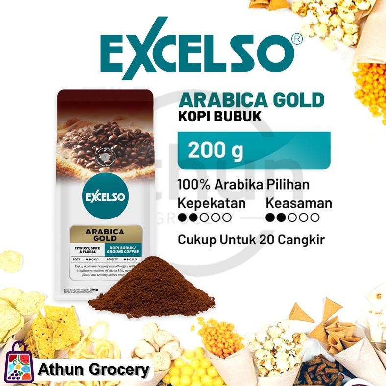 

Ready!! Excelso Kopi Bubuk / Ground Coffee Kemasan 200g