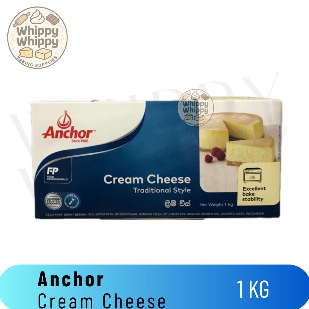 

Cream Cheese Anchor Krim Keju 1 Kilogram Cream Cheese Anchor 1 KG Cream Cheese Anchor