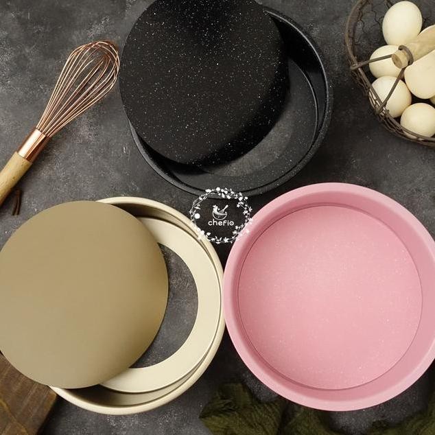 

Chefio Loyang Bundar Bongpas 22Cm Loyang Bulat Bolu Cake Chiffon