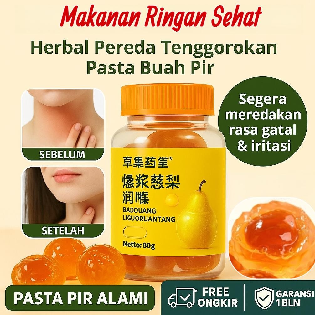 

Beli 1 gratis 1Lunak Halal Permen Lunak Isian Ekstrak Pir Permen Pelega Tenggorokan Permen Lunak Ekstrak Pir untuk Melembapkan Paruparu Permen Lunak Ekstrak Buah Permen Lunak Pelega Tenggorokan dan Pembersih Paruparu Camilan Sehat untuk Anak