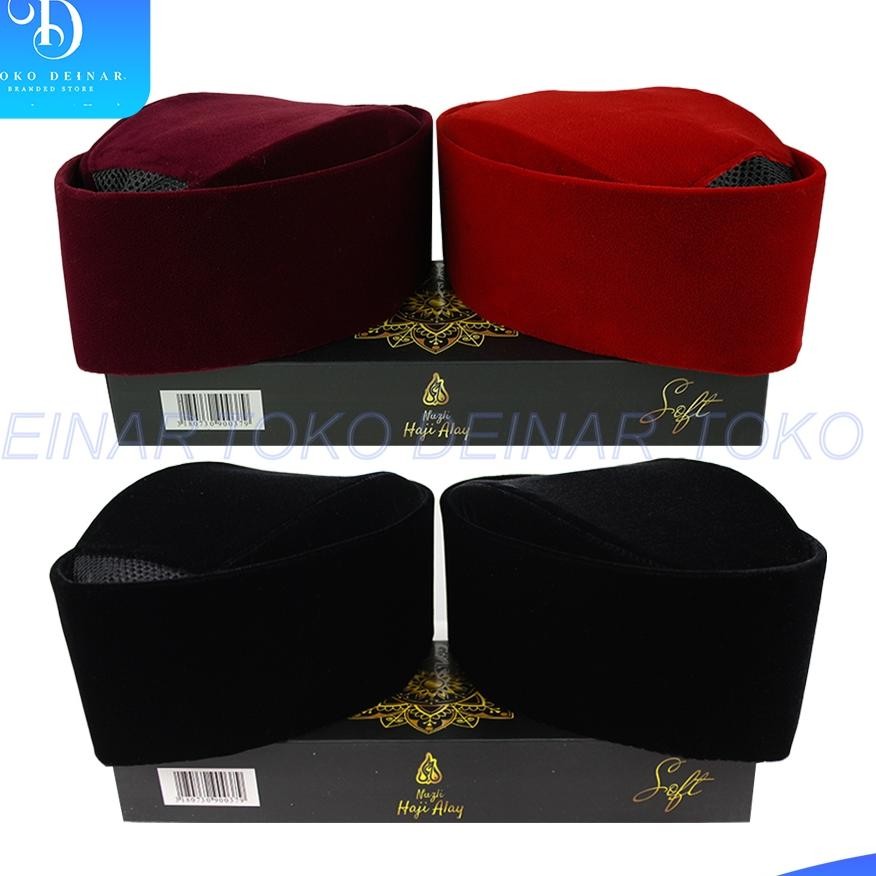 Songkok Susun Haji Alay Tinggi 7 8 9 10 Ac Non Ac Peci Sholat Bludru Ukuran Anak Laki Pria Warna Hit
