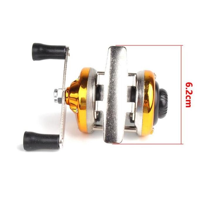 Rell reel rel pancing Mini Casting dan benang mancing bc kesting Ikan