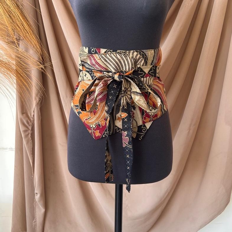 Cod Obi Batik By Aiiriforclothing/Obi Belt/Obi Belt Batik/Obi Belt Modern/Obi Belt Wanita Gha-65