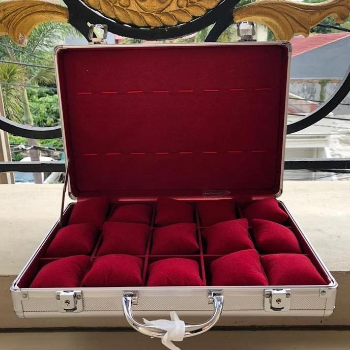 koper kotak jam tangan mewah