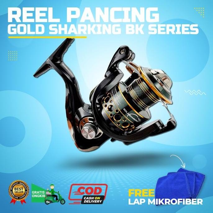 Gold Sharking BK2000/BK4000 Reel Pancing Berkualitas Premium Murah
