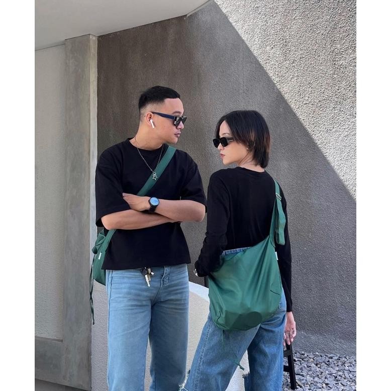 Fue-K5X20 Bestic Swiss Draw String Shoulder Bag Tas Selempang Serut Draw String Waterproof Bag Outdo