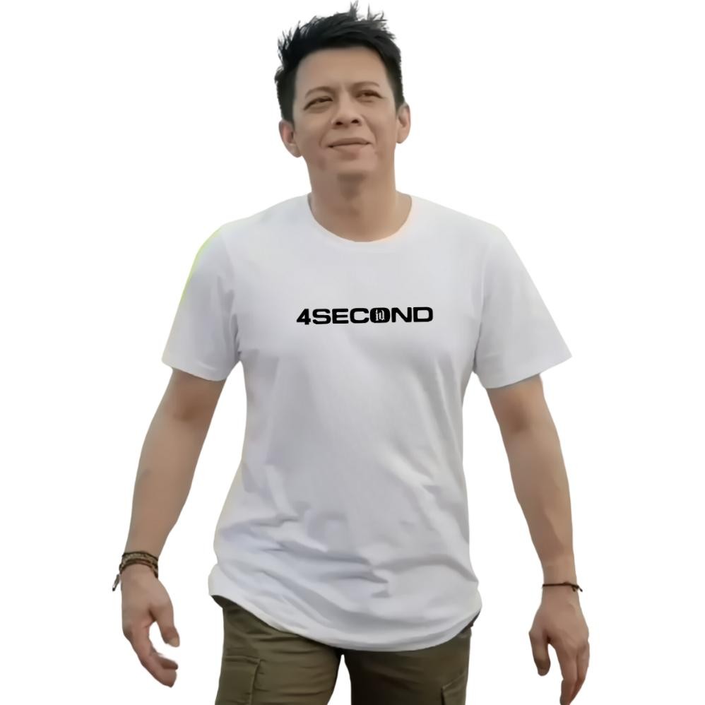 Sale 4Second Kaos Distro Ariel Noah Katun / Kaos Four Second Pria Dewasa / Baju Kaos Ariel 4Second P